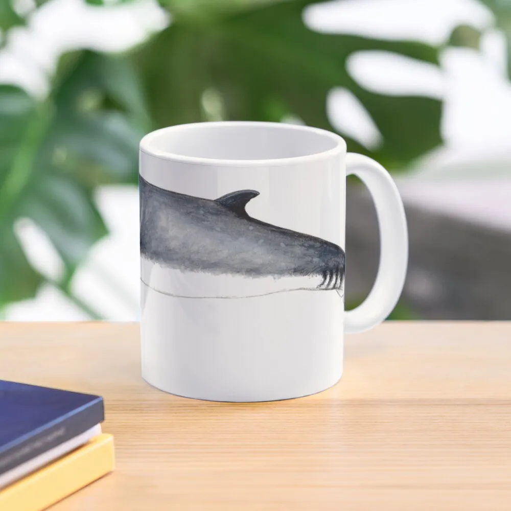 

Minke whale Coffee Mug Aesthetic Cups Travel Cups For Cafe Kawaii Cups Mug