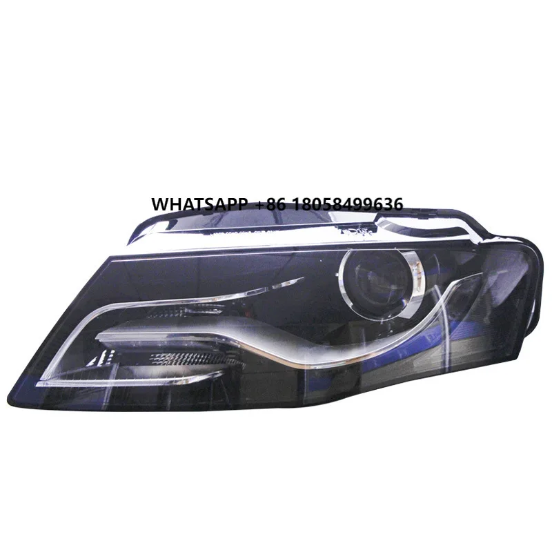 

Car Headlamp Headlights Modified Xenon Head Lamp Head Light LED DRL Daytime Running Lights for A4L 2009-2012