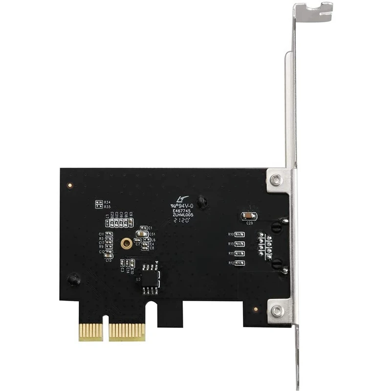 Scheda PCIE di gioco scheda di rete Gigabit da 2500Mbps 10/100/1000Mbps RTL8125 scheda di rete cablata RJ45 adattatore di rete pci-e 2.5G