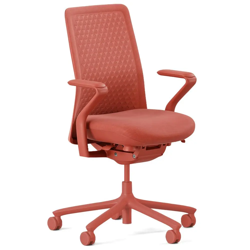 

Edge All Mesh Office Chair In Gray With FlipUp Arms Perfect For Computer Desks