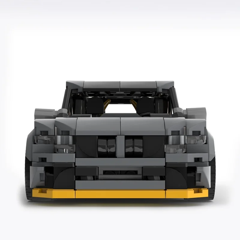 436 قطعة MOC BMWedd GTS رمادي مدينة أبطال نموذج اللبنات لعبة العمارة تجميع DIY بها بنفسك هدايا عيد الميلاد فكرة الطوب الاطفال #2