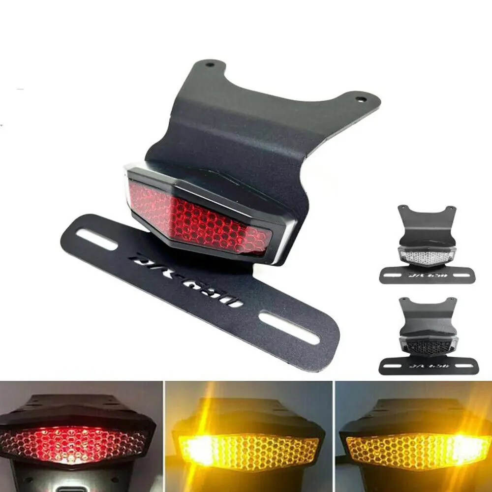 

For Suzuki DR650 DR650S DR650SE DR 650 650S 650SE Tail Tidy Fender Eliminator LED Light Turn Signal License Plate Frame Holder