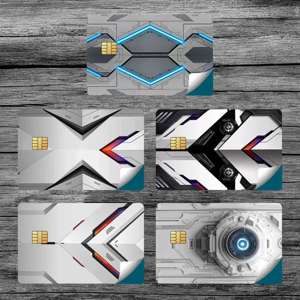 

Модные наклейки M-mechanicals C-cool для кредитных карт, банковских карт, проездных на автобус и метро, водонепроницаемые
