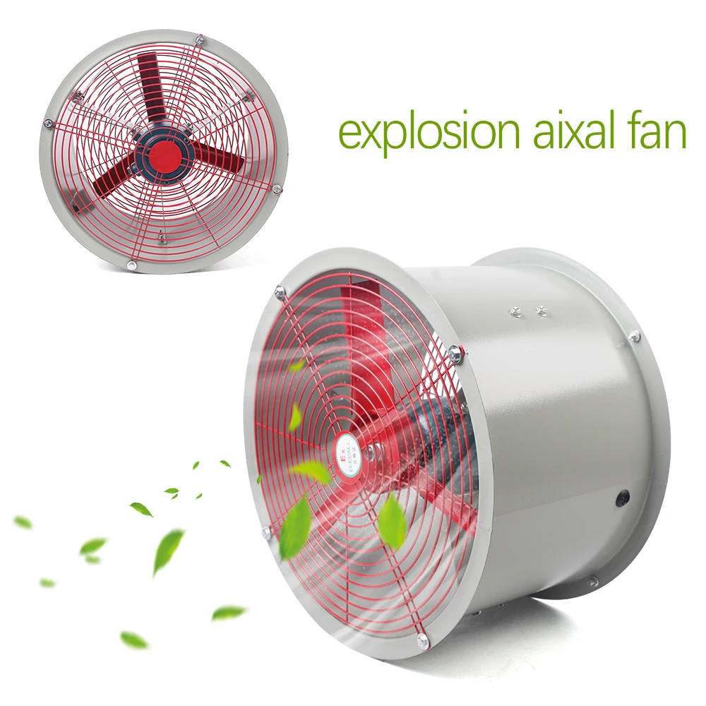 Explosieveilige Ventilator Explosieveilige Axiale Ventilator Uitlaat 370W 1450Rpm 110V