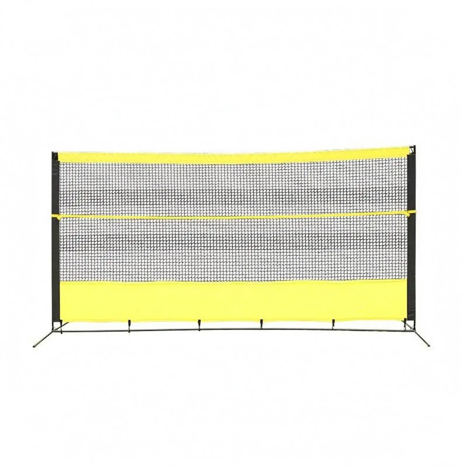 Portable Tennis Rebound Net for Practice Sessions with Reinforced Stitching and Easy Transport Bag