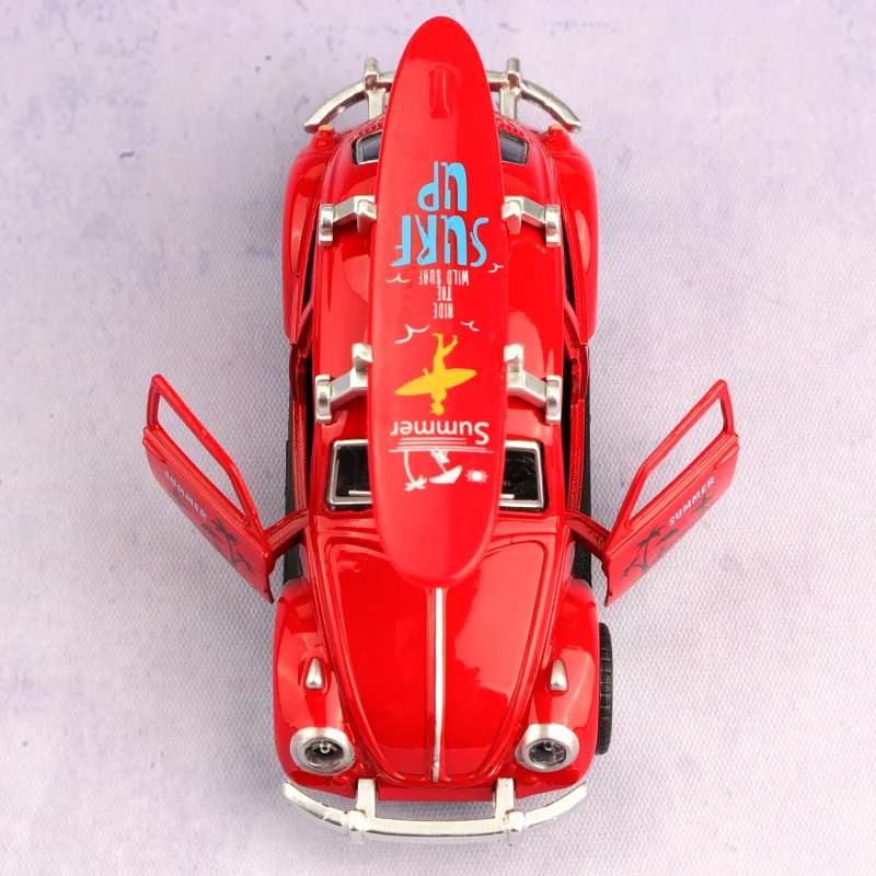 Boys Alloy Car Toy Realistic Racing Sports Car Pullback Function Model Vehicle Toy for Kids