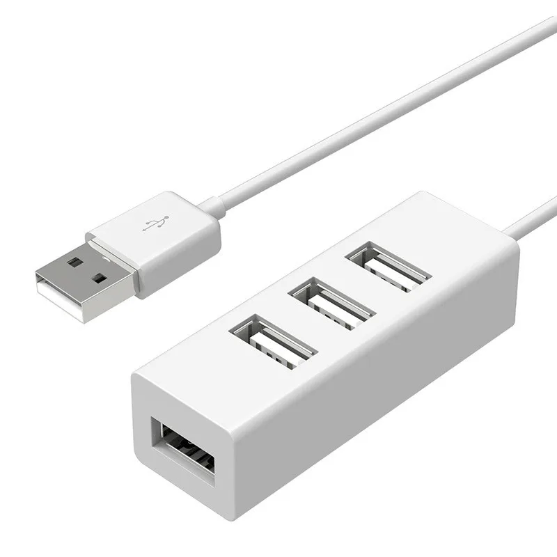 Multi USB 2.0 Hub USB Splitter Netzteil 4-Port All In One High Speed Hub für PC Windows Computer Zubehör – Detail 8