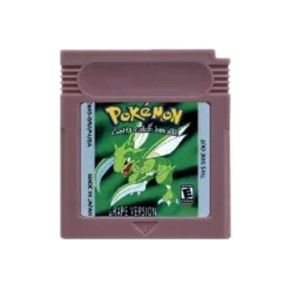 37 verschiedene GB-Spielmodule: Pocket Monster Klassiker in Rot, Blau, Grün, Gold, Silber, Kristall + Fan-made Hack-Versionen für Game Boy – als Geschenk – Detail 28