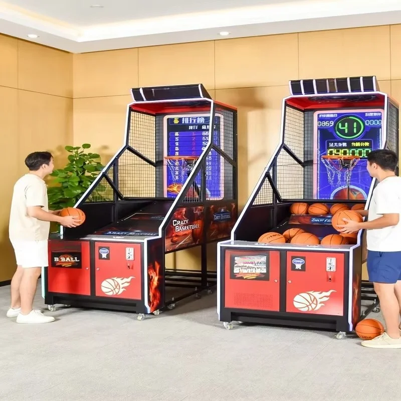 Arcade Basketball Game Machine Automatic Scoring Sports Fun Game for Game Shops and Family Centers