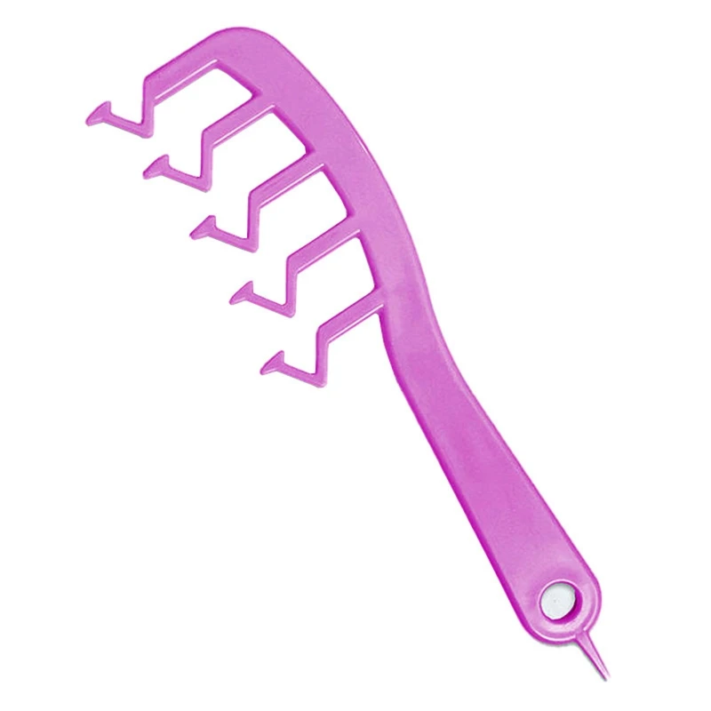 Z-shaped Hair Seam Comb Bangs Combs Styling Hair Root Top Hairdressing Tool for Women Girls Salon Home Use Dropship