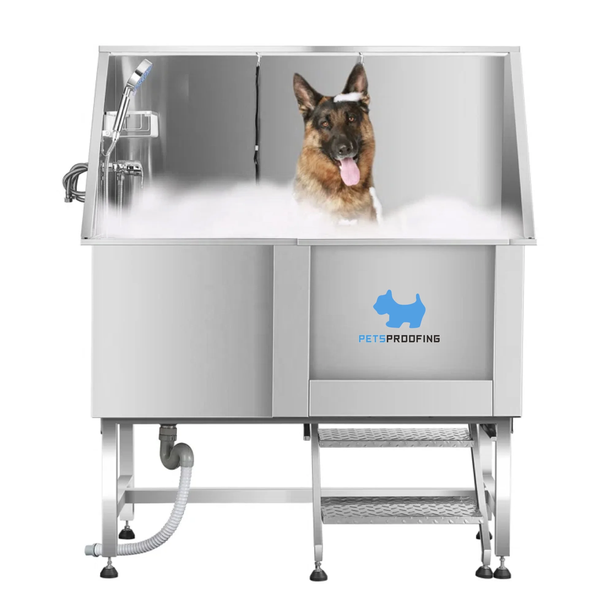 multifunction Grooming Bath Tub Tubs Stainless Steel Bathtub For Pet SPA Shower Large Dog Grooming Bath Tub