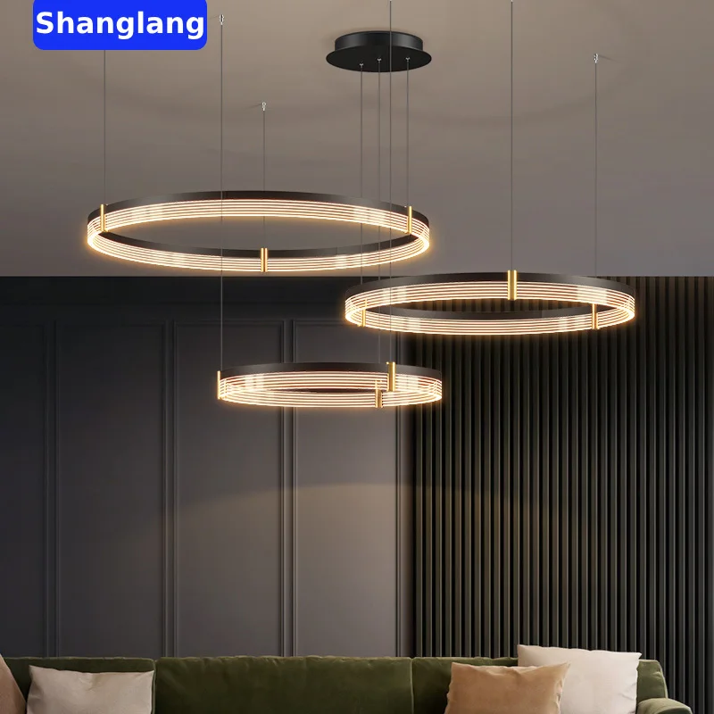 Simple Modern LED Chandelier Light Luxury Creative Nordic Bar Small Chandelier Dining Room Bedroom Living Room Lamp Hall Lamps