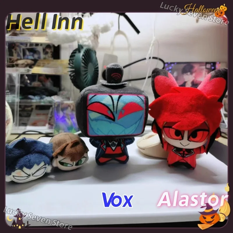 Nieuwe Anime Hell Inn Merchandise Pluche Pop Hanger 10 CM Cool Worden Unieke Vox Karakter Ornamenten Voor Kind Verjaardagscadeau ﻿