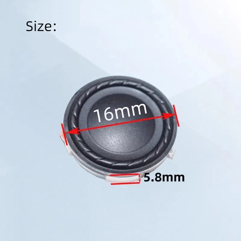 2PCS GHXAMP 16mm round small Horn 1.6cm laptop Speaker 3ohm 2W