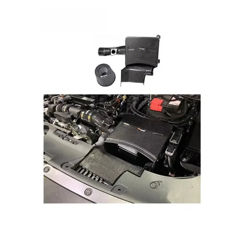 

Dedicated Fixed Position 100% Dry Carbon Fiber Cold Air Intake System for Accord 10th 1.5T 2018-UP