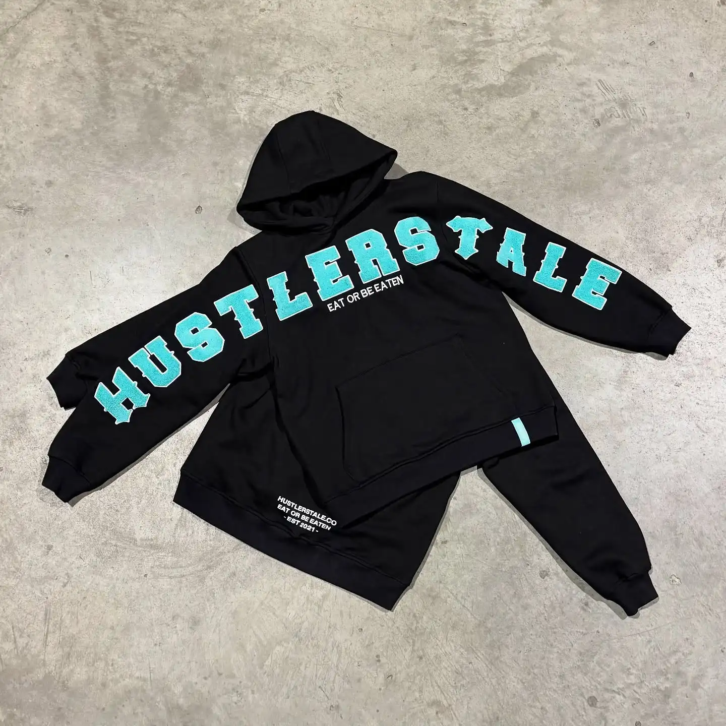 High Street Fashion Embroidery Letter Casual Loose Hoodie Men Street Hip-hop Streetwear Oversized Sweatshirt Women Clothing