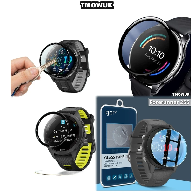 

For Garmin Forerunner 57 945 955 965 970 42mm 47mm Anti-Glare Screen Protector, Easy To Apply