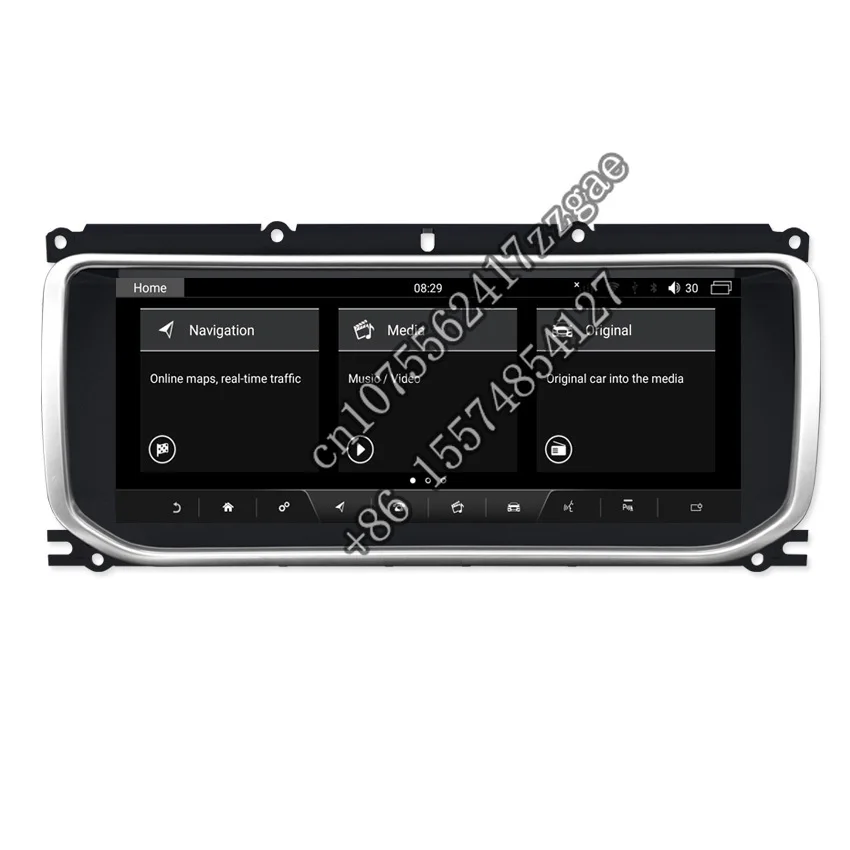 

1920*720 android 10.0 8core cpu 8gb ram 64gb rom auto electronics no car dvd player auto radio stereo for range rover evoque