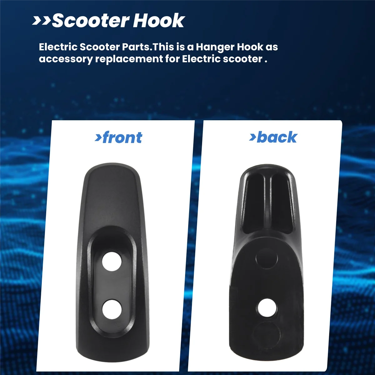 Обновленный металлический гибкий крючок для вешалки для Ninebot Segway Es1 Es2 Es3 Es4, замена для электрического скутера
