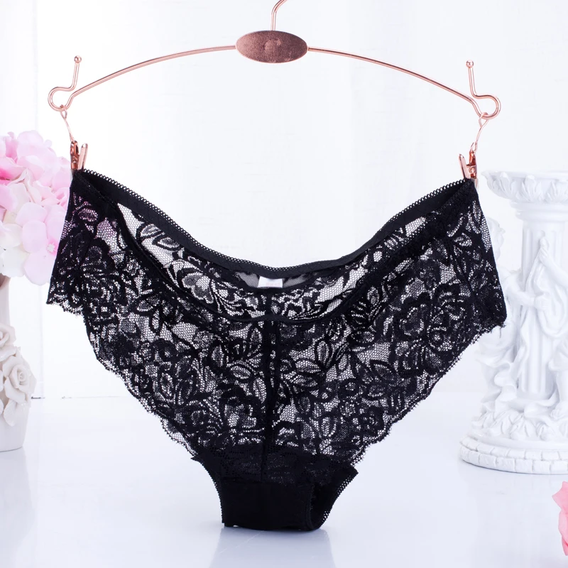 Sexy Lace Panties Women Fashion Cozy Lingerie Tempting Briefs High Quality Women\'s Underpant Low Waist Intimates Underwear