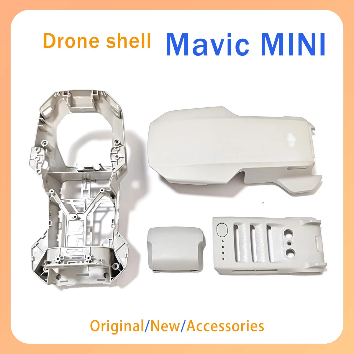 

Original Min1 Upper, Middle and Lower Shell Battery Compartment, Drone Maintenance Spare Parts Suitable for DJi Min