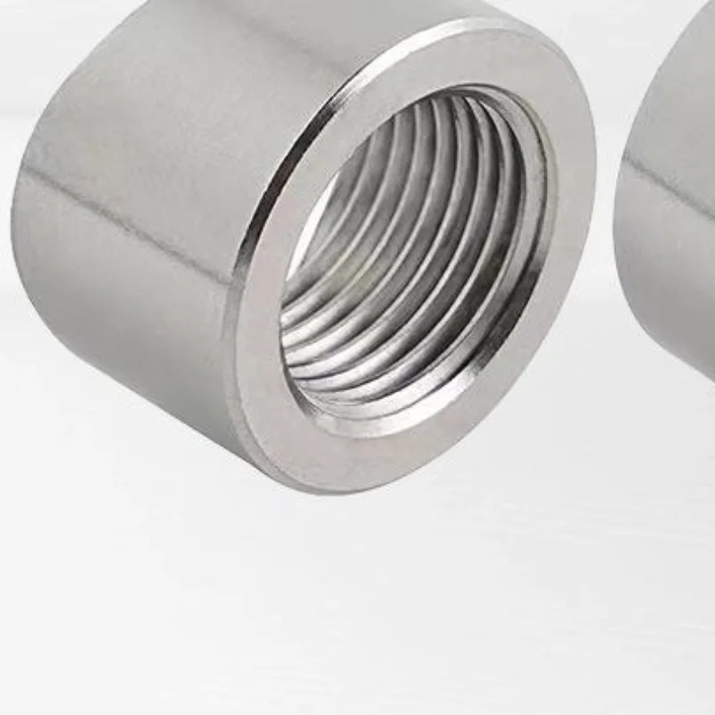 

Stainless Steel Oxygen Sensor Curved Cut Nut Plug 1 Set Long Lasting for Vehicle Repair Workshop Use