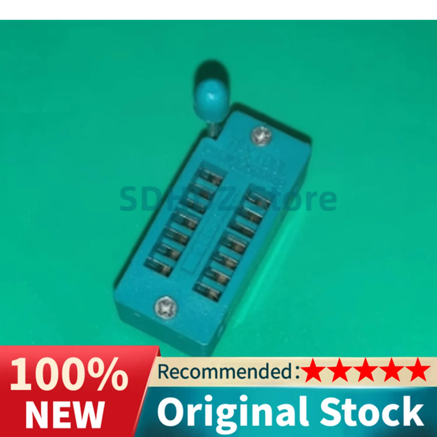 2pcs/lot IC Test Universal ZIF Socket 14pin 14 pin dip 2.54mm IC Socket pitch 214-3345 TFXTDOL DIP14