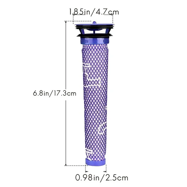 Szczotka rolkowa zestaw do czyszczenia filtra odpowiedni do odkurzacza Dyson V6 DC59 DC62 SV03