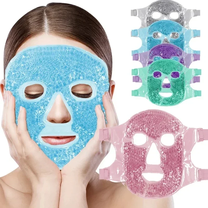 

Ice Mask Face Eyes Cold Hot Compress Beauty Mask Reuse Facial Cooling Eliminate Edema Relieve Fatigue Face Massage Beauty Tools