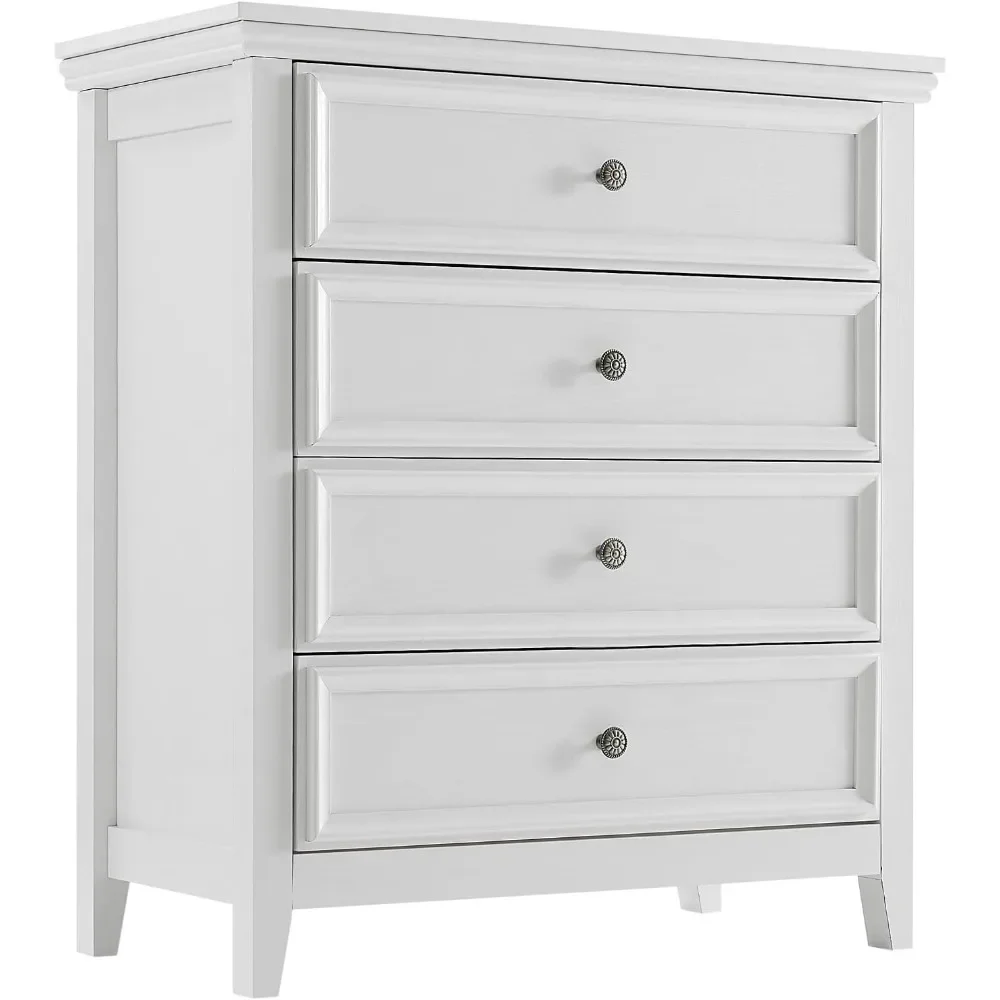 

Dresser for Bedroom,4 Chest of Drawers Dresser,Tall Nightstand Modern Clothes Organizer Cabinet Dressers for Bedroom,Closets,