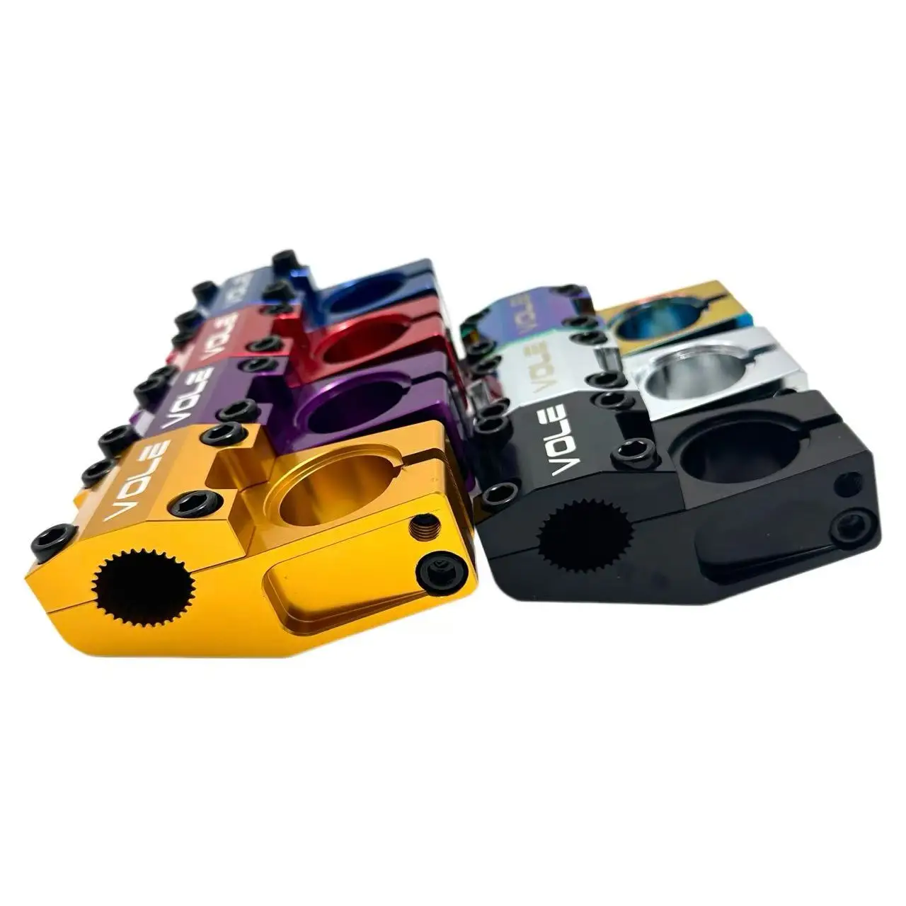 VOLE BMX Vorbau V-MX4 CNC Leichter Aluminiumlegierungs-Vorbau 22,2*28,6mm Fahrradlenker-Vorbau für Street Freestyle Bike Zubehör – Detail 7