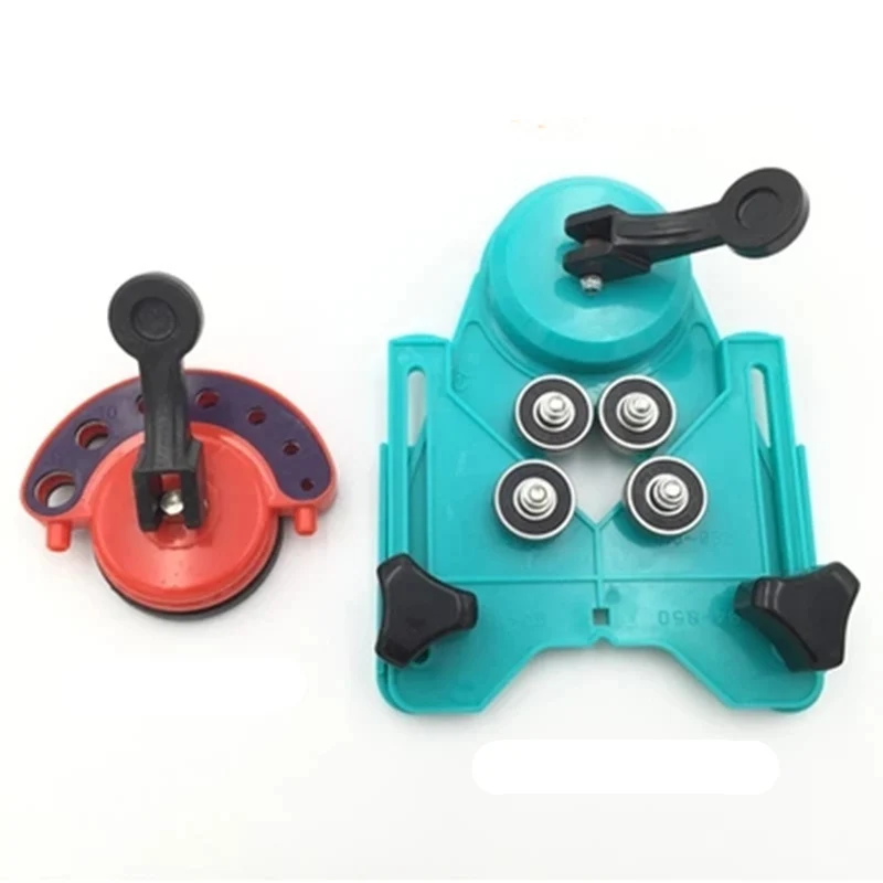 Adjustable Masonry Drill Bit Set Ceramic Tile Glass Hole Drill Guide Openings Locator Ceramic Cutter Construction Tools