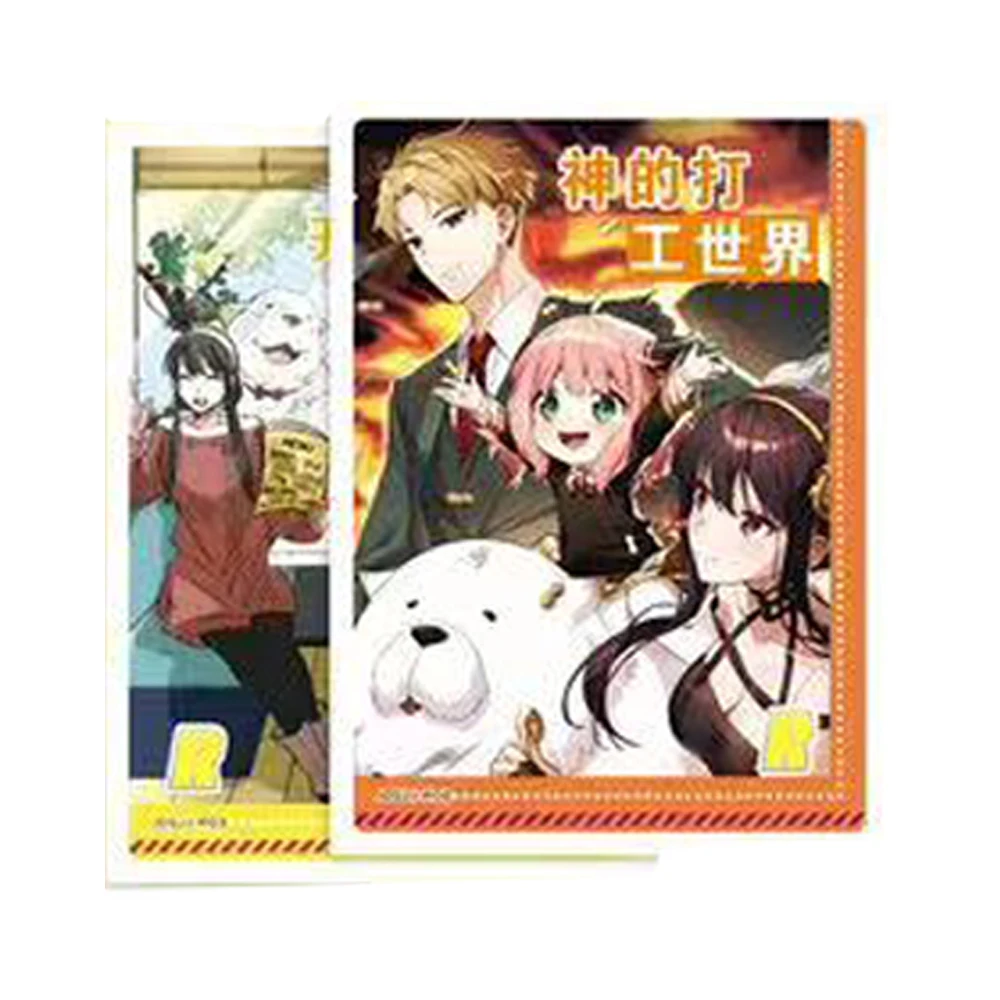 Original Anime SPY FAMILY Card Yor Forger Anya Forger Christmas Gift Rare Character Children\'s Toys Collection Card Game Card