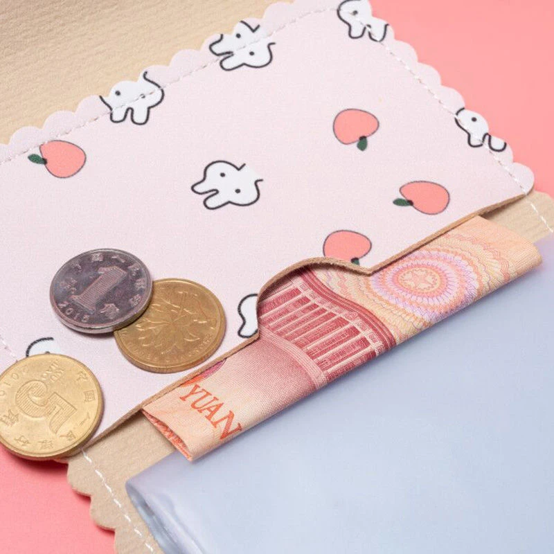 Korean Cute Cartoon Card Bags Multi Cards Slots Anti Rfid Card Wallet ID Credit Card Holder Coin Purse Wallets Bag Organizer