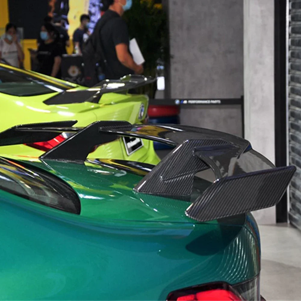 G80 M3 G82 M4 MP Style Dry Carbon Fiber Rear Trunk Wing Spoiler do BMW M3 M4 G80 G82 2021+ Spoiler Body Kits Akcesoria samochodowe