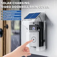 Waterproof Wireless Doorbells Solar Charge Cover Digital Door Peepholes Wifi Security Camera Intercom Video Smart Ring Door Bell