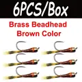 6pcsbrassbrown