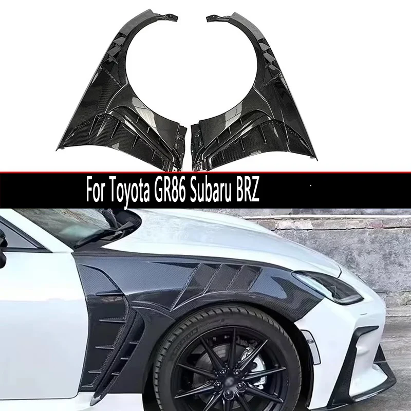 

For Toyota GR86 Subaru BRZ Carbon Fiber Fender Bumper Retrofit the Carbon fiber replacement Openings leaf plate Body Kit