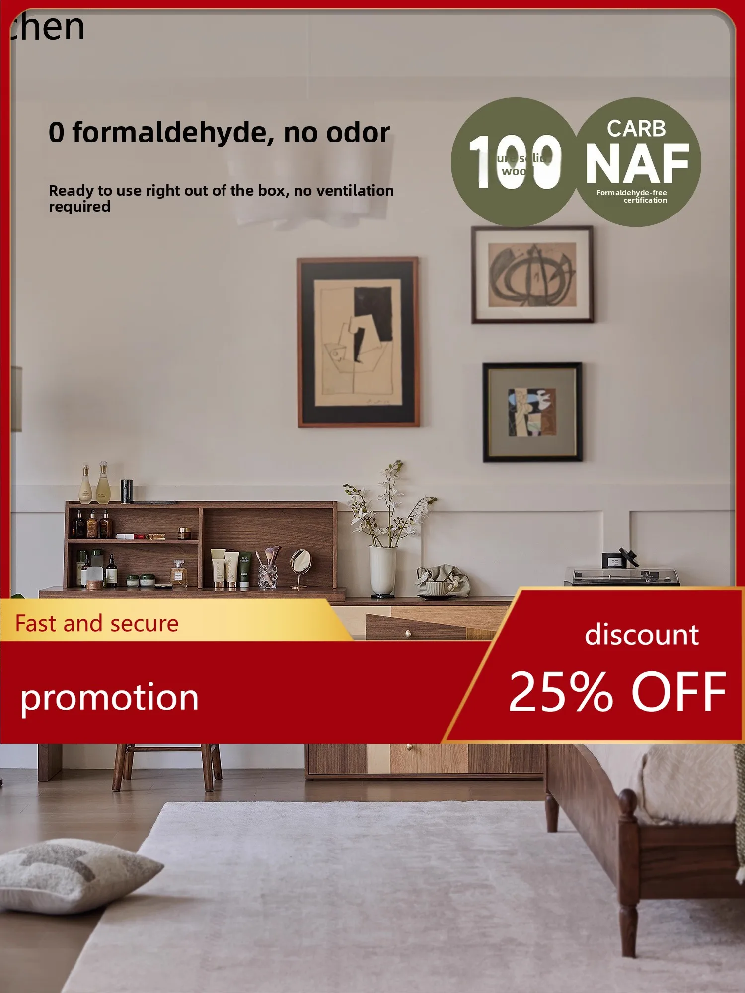 CZ Solid Wood Dressing Table Master Bedroom Makeup Table Chest of Drawers Integrated Small Apartment Simple Storage Rack Corner