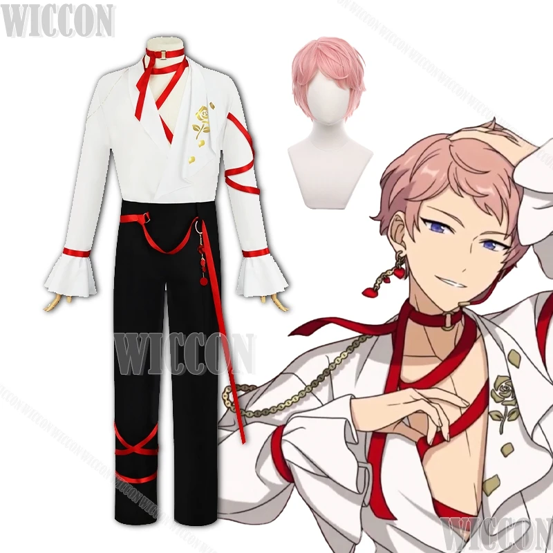 ماوي أيأسه شو إتسوكي لعبة فرقة النجوم! الذكرى العاشرة أزياء تنكرية قمصان بانت موحدة حفلة كرنفال الزي النساء الرجال #6