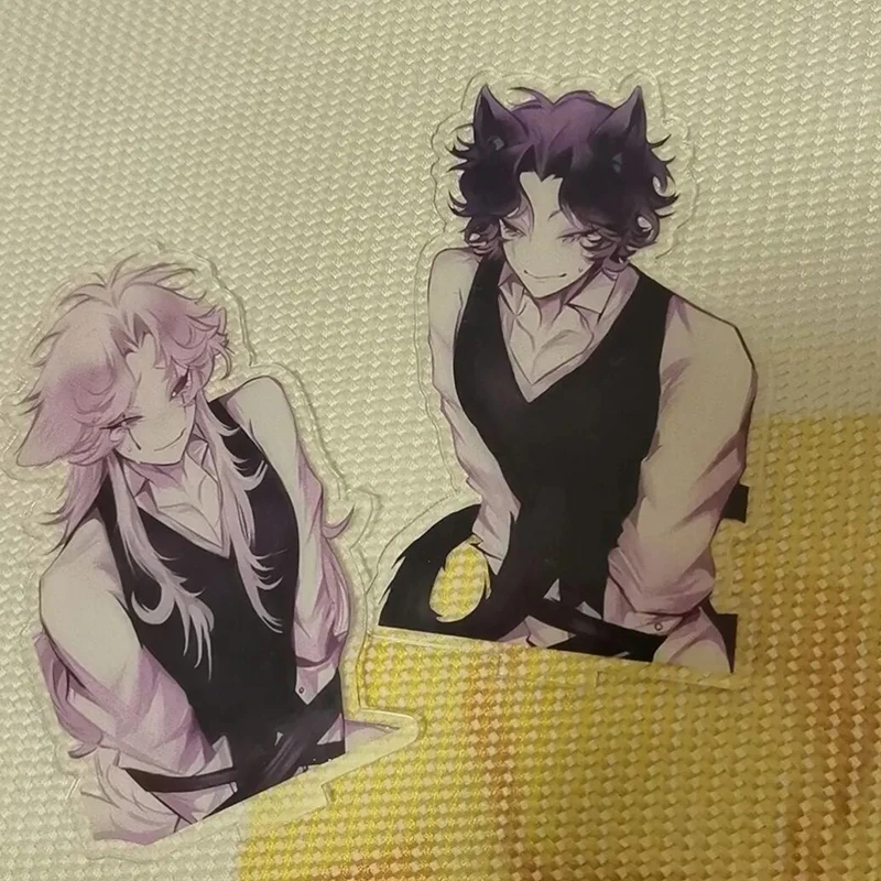 Spiel The Freak Circus Pierrot Harlekin Cosplay Stehende Platte Acryl Figur Ständer Zubehör Ornament Requisiten Dekoration