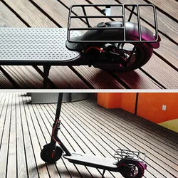 Electric Scooter Rear Rack Storage Shelf DIY Fittings Luggage Travel Rack For/PRO Scooter Accessories Rear Storage