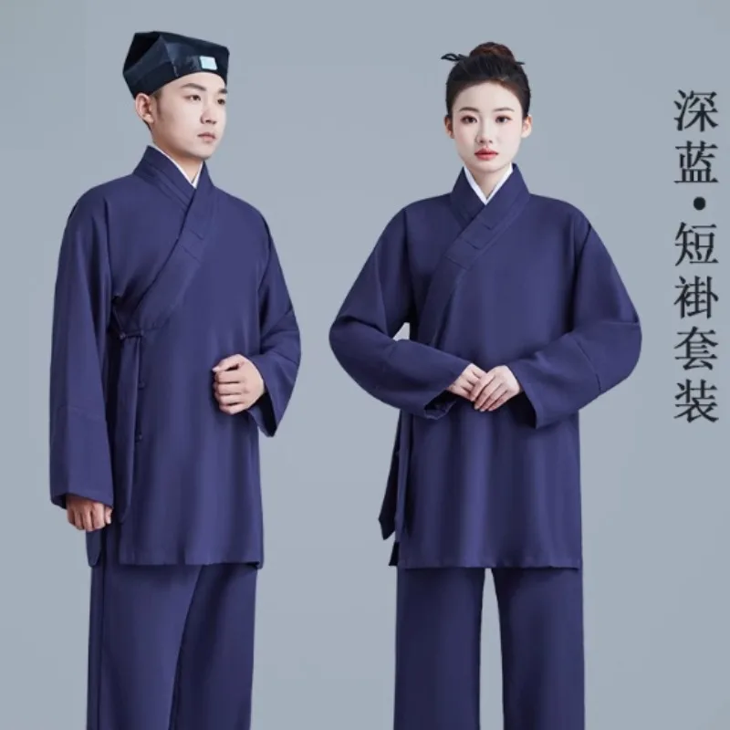 

Униформа для тай-чи с косым воротником, традиционная одежда для тайцзи, одежда для кунг-фу, унисекс, одежда для у-шу, различные цвета