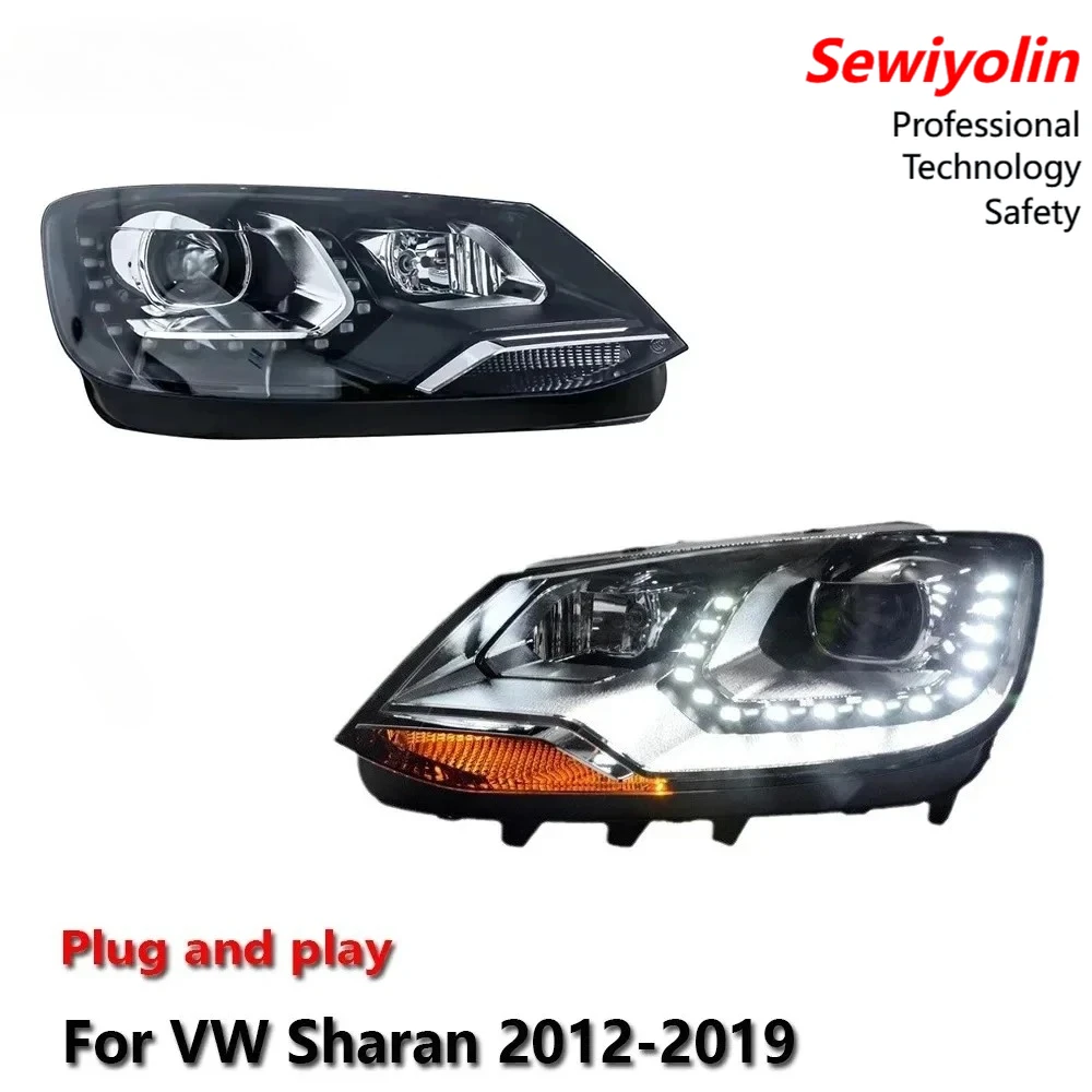 

Светодиодные аксессуары для модернизации фар для VW Sharan 2012-2019: ДХО, стоп-сигнал, указатель поворота, подключение Plug and Play