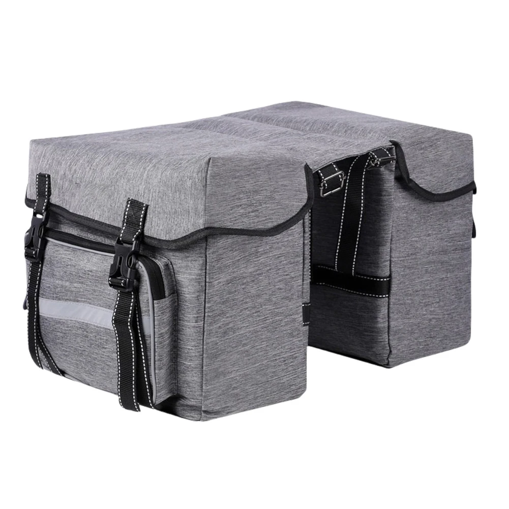 

Велосипедные приключения Велосипедные седельные сумки Сумки большой вместимости 41*30*28 см 300D Полиэфирная ткань Ночные видимые полоски