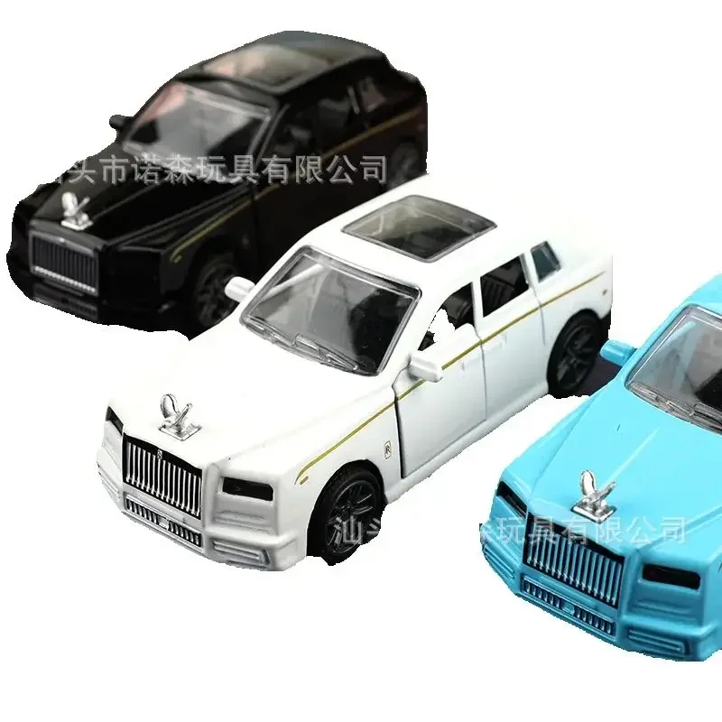 لعبة نموذج سيارة مصنوعة من خليط معدني للأولاد، سيارة سباق واقعية للأطفال، محاكاة سيارة سباق رياضية، ميزة التراجع