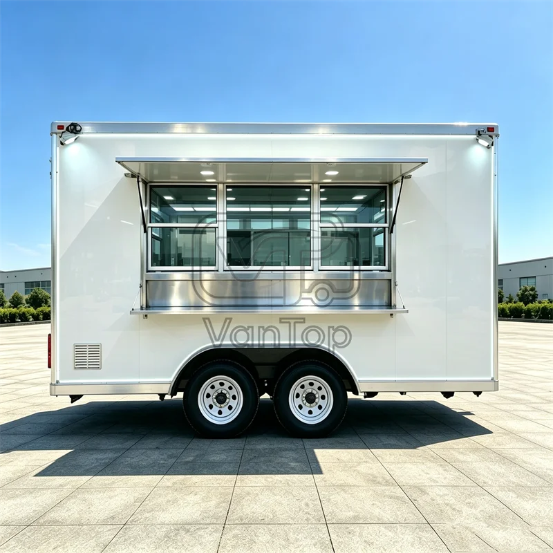 Commercial Food Trailer Mobile Vending Truck Catering Trailer Street Food Service Equipment for Sale