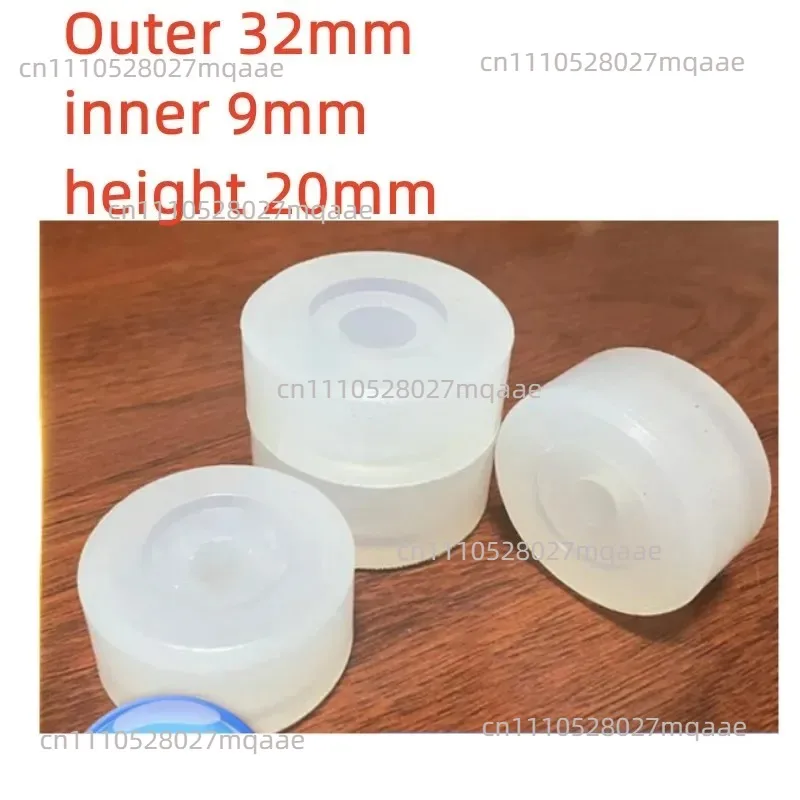 10Pcs Friction Wheels Rubber Pad Capping Chuck Head For XLSGJ-6100 Medical Bottle Capping Machine