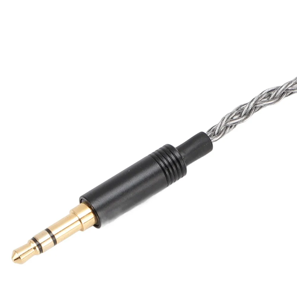 3.5mm To for A2DC 3.5mm Headphone Sound Cable 4-strand Multi-core Braided for ATH CKS1100 ADX5000 E50 E70 LS300
