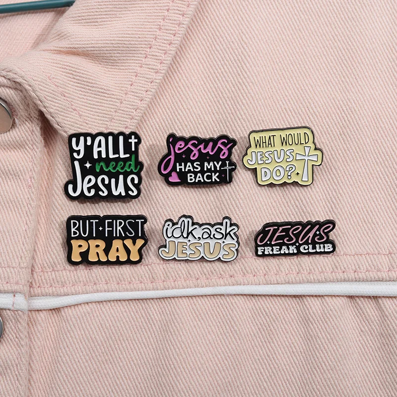 Creative Cartoon Colorful Short English Sentence Lapel Brooch/Badge Pin for Denim Bags,Fashionable Jewelry Accessory